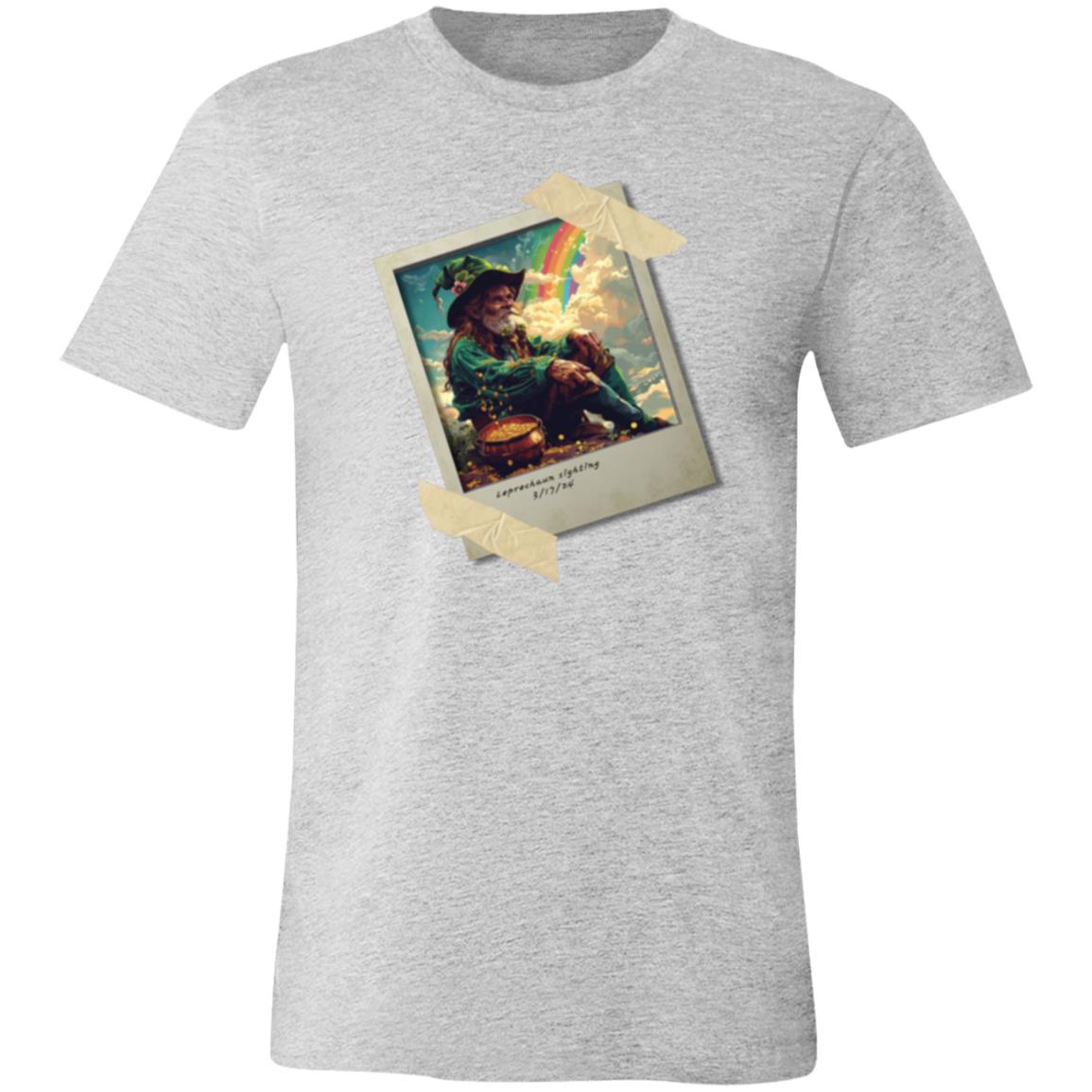 "Leprechaun's Gold"  Snapshot Graphic, Unisex Jersey Short-Sleeve T-Shirt. Great Tee To  Wear Anytime Of The Year-But-Especially St. Patrick's Day.