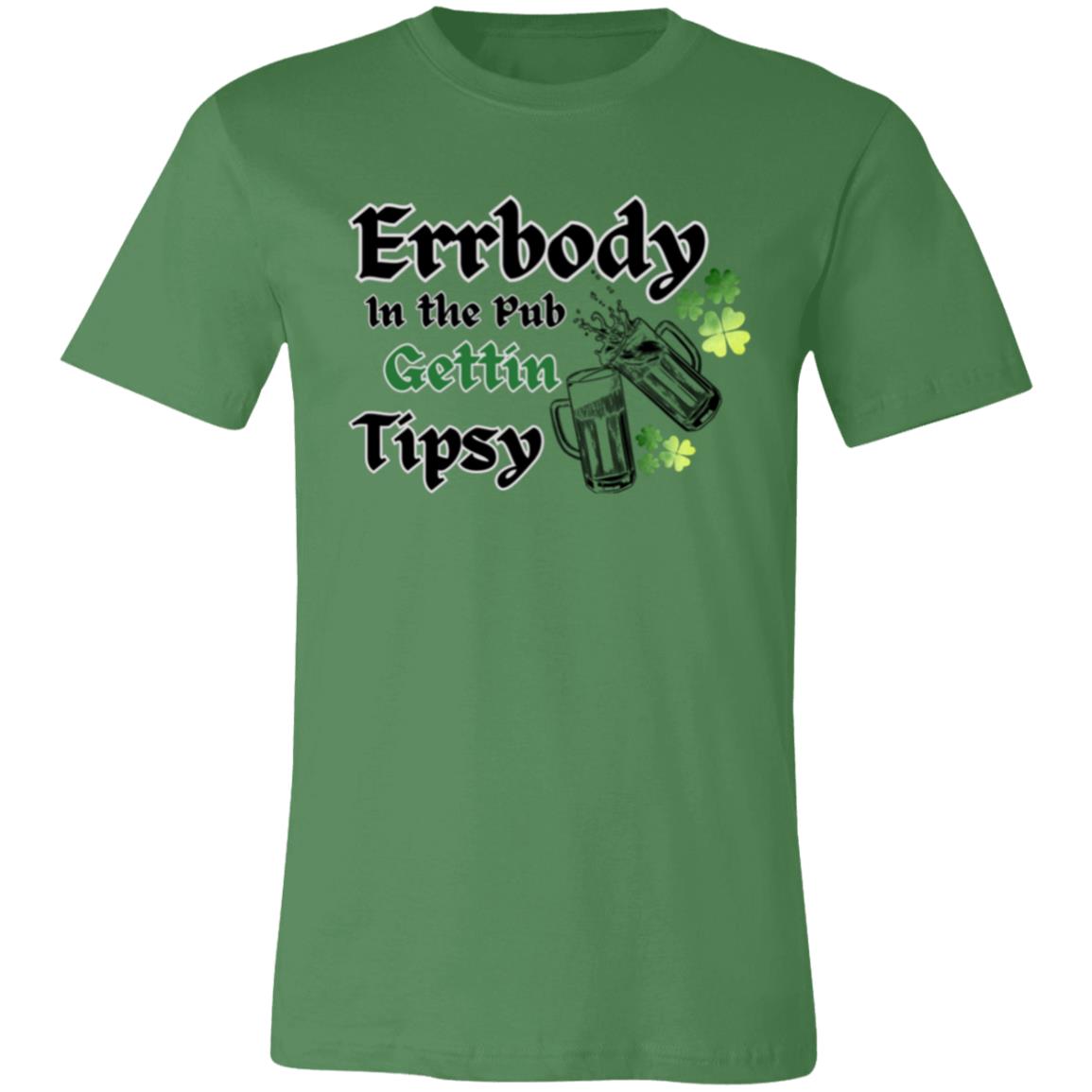 "Errbody In the Pub" Unisex Jersey T-Shirt, (Darker Graphic Design Version)