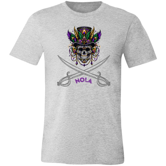 "NOLA Voodoo Pirate" Unisex Jersey T-Shirt