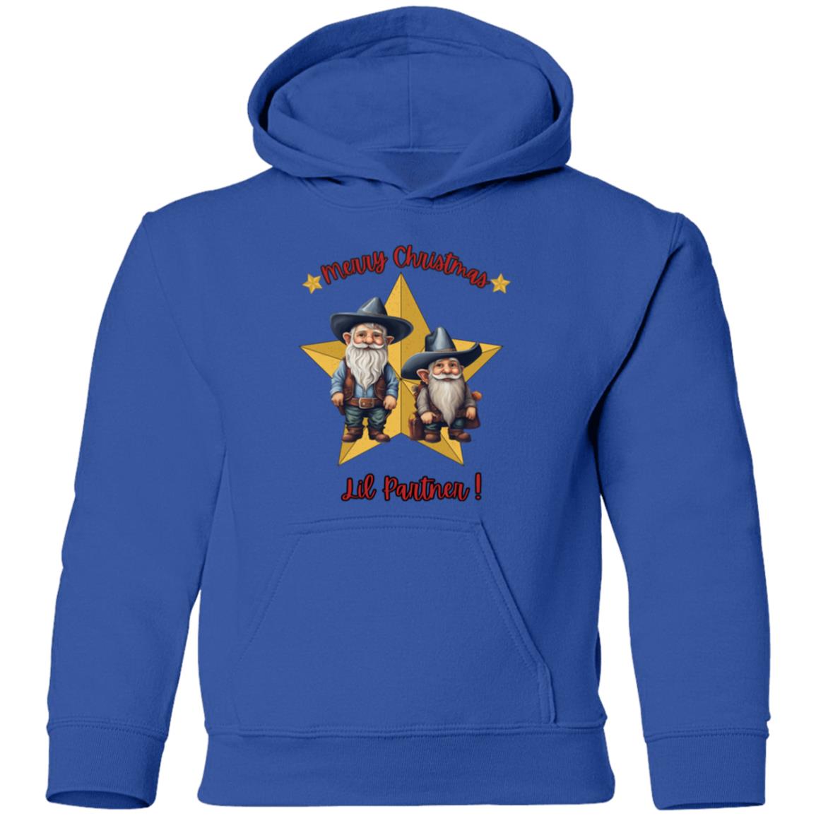 "Merry Christmas Lil Partner" Youth/Childrens Pullover Hoodie