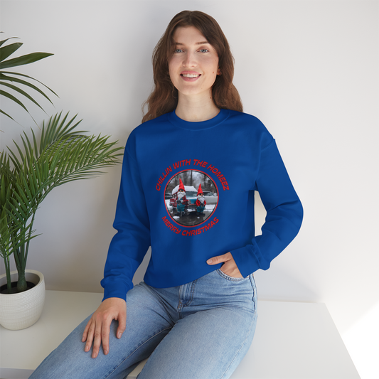 "Chillin With The Homeez" Unisex Heavy Blend™ Crewneck Sweatshirt