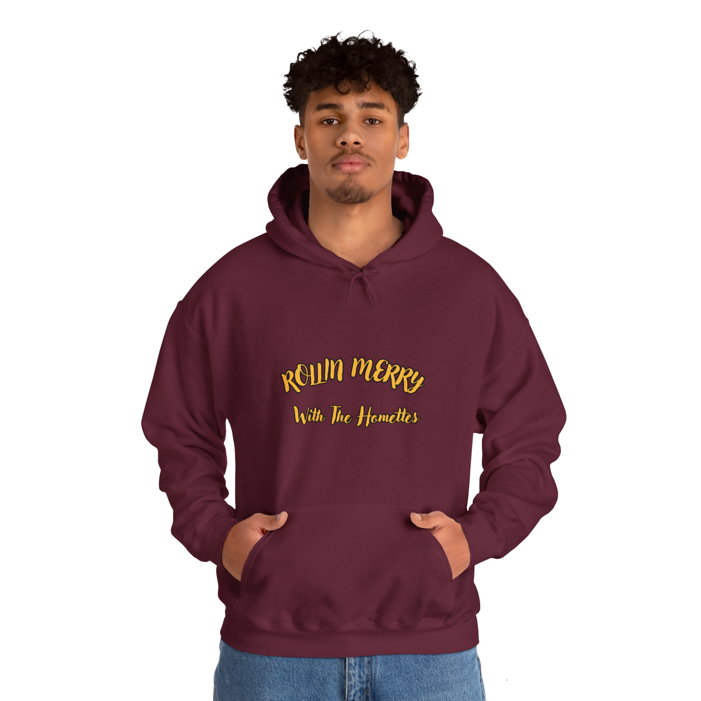 "Rollin Merry With The Homettes" Unisex Heavy Blend™ Hooded Sweatshirt