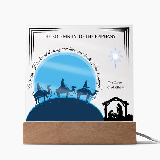 "The Solemnity Of The Epiphany", Acrylic Plaque