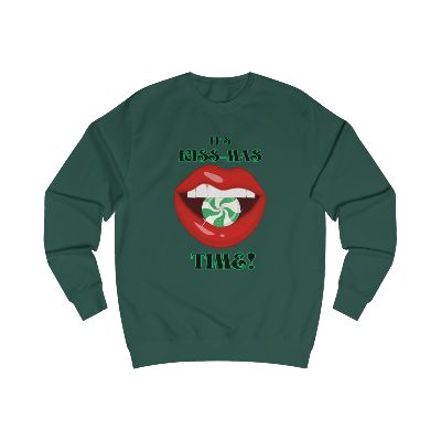 "It's Kiss-Mas Time!", Unisex Sweatshirt