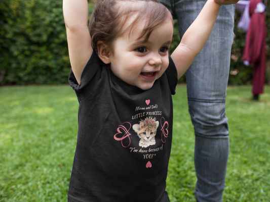 "Mom and Dad's Little Princess", Infant Jersey T-Shirt