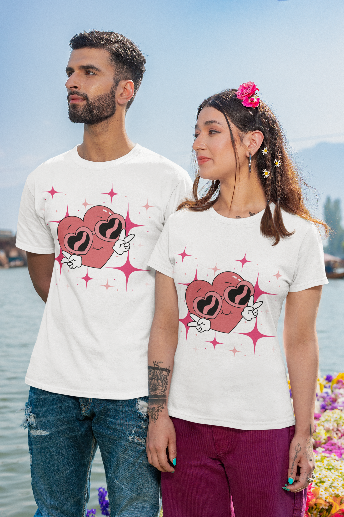 "Star Struck Heart - Vibe", Unisex Softstyle T-Shirt