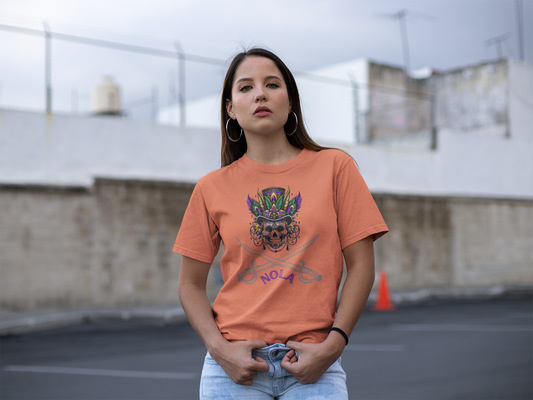 "NOLA Voodoo Pirate" Unisex Jersey T-Shirt